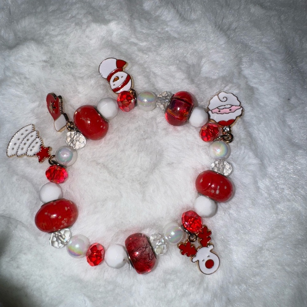 Christmas charm bracelet